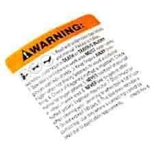 bostitch parts type number miii warning label figure