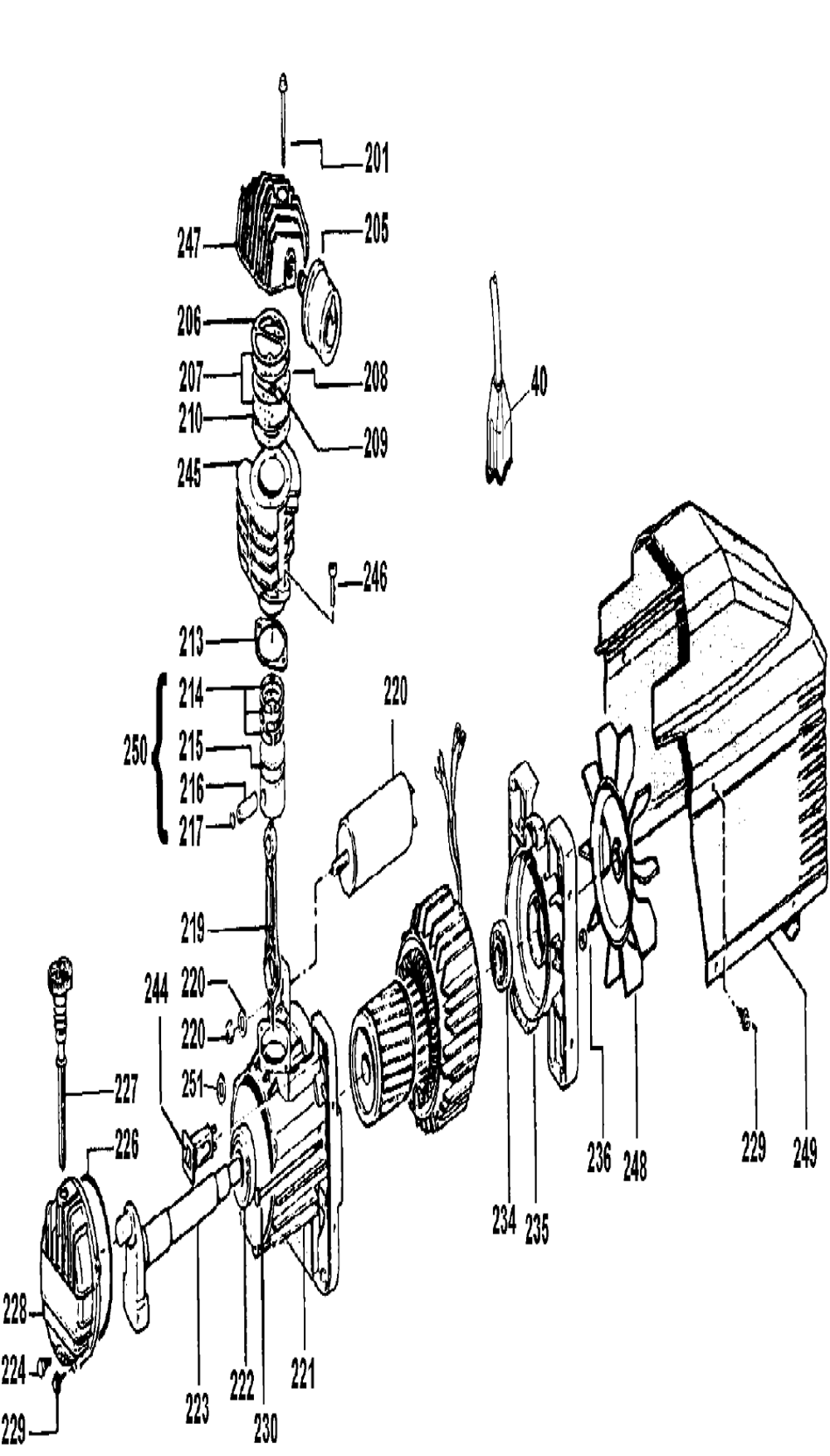 DeWalt D55155Type1 Parts List DeWalt D55155Type1 Repair Parts