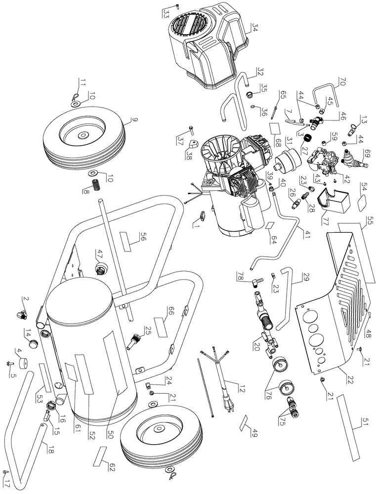 DeWalt D55371-Type-1 Parts List | DeWalt D55371-Type-1 Repair Parts