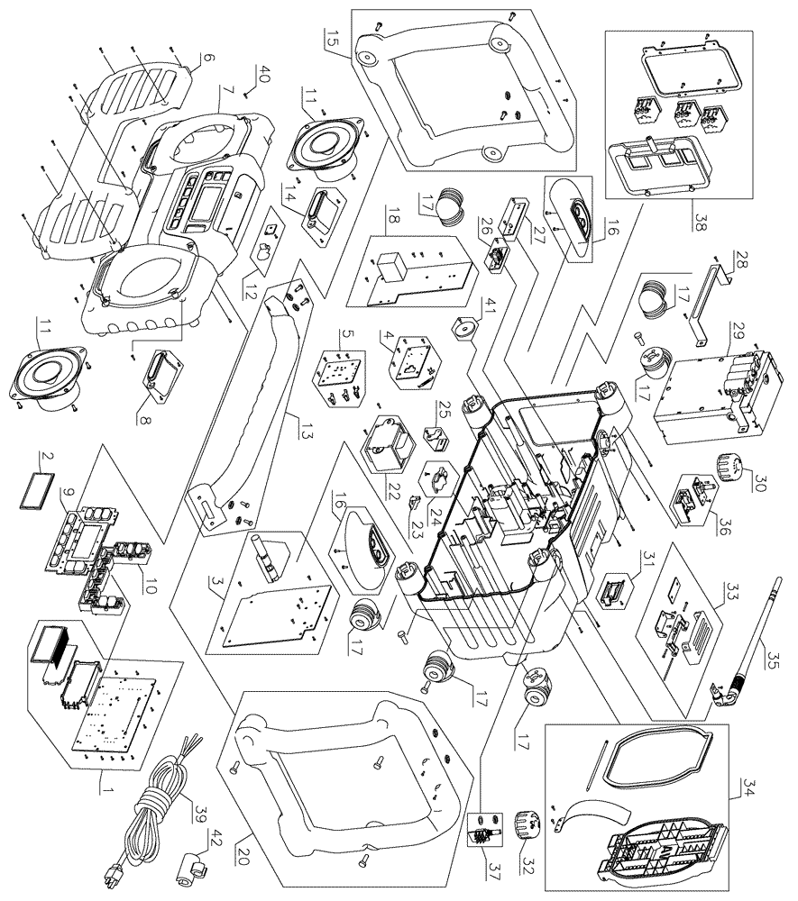 DeWalt DC012 Parts List DeWalt DC012 Repair Parts OEM Parts with