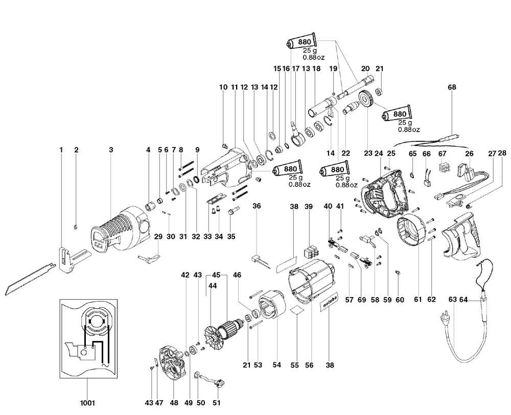 Metabo PSE1200(01300420) Parts List Metabo PSE1200(01300420) Repair