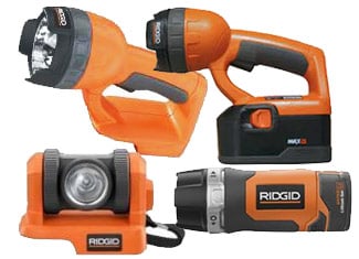 Ridgid Parts Flashlight Parts