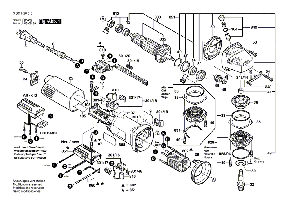 Bosch 1806e Parts List Bosch 1806e Repair Parts Oem Parts With