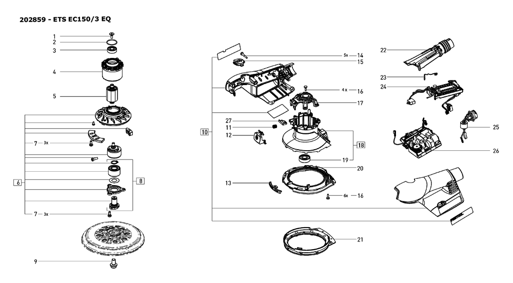 Buy Festool 202859(ETSEC1503EQ) Eccentric sander Replacement Tool