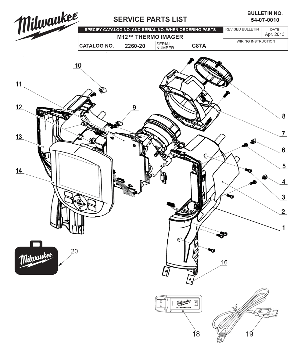 Milwaukee 226021(C87A) Parts List Milwaukee 226021(C87A) Repair