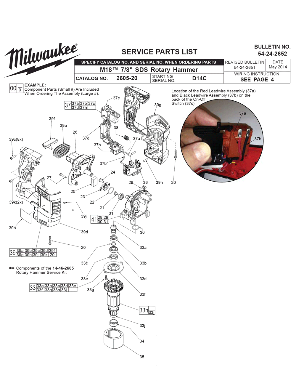 Buy Milwaukee 260520(D14C) M18™ Cordless LithiumIon 7/8” SDSPlus