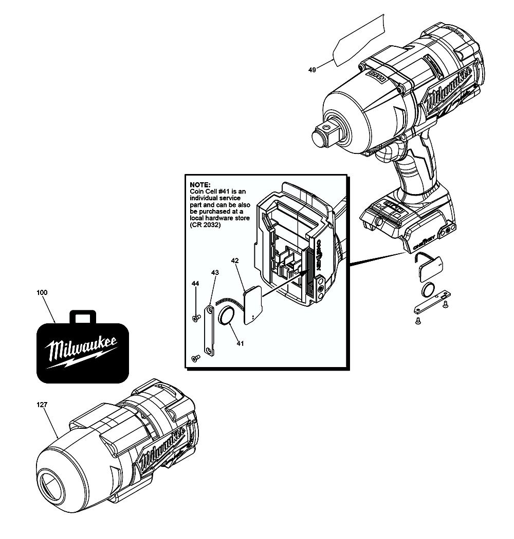 Milwaukee best sale m18 2664