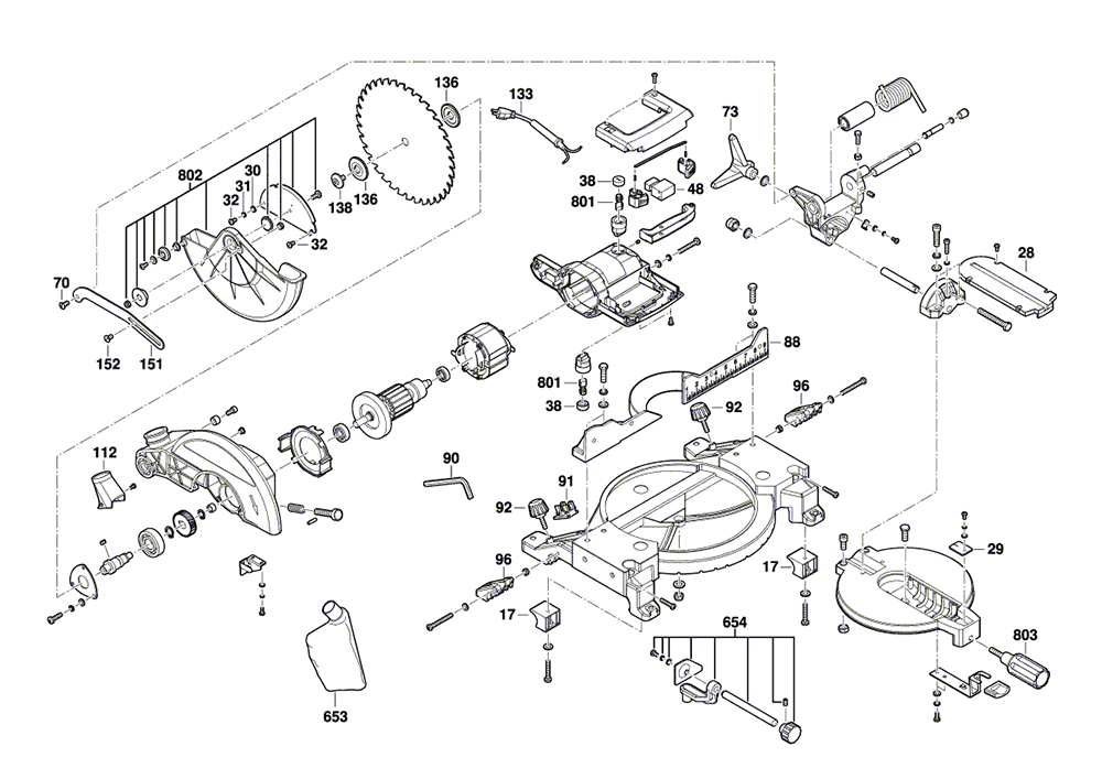 Skil 3316-(F012331600) Parts List | Skil 3316-(F012331600) Repair Parts ...