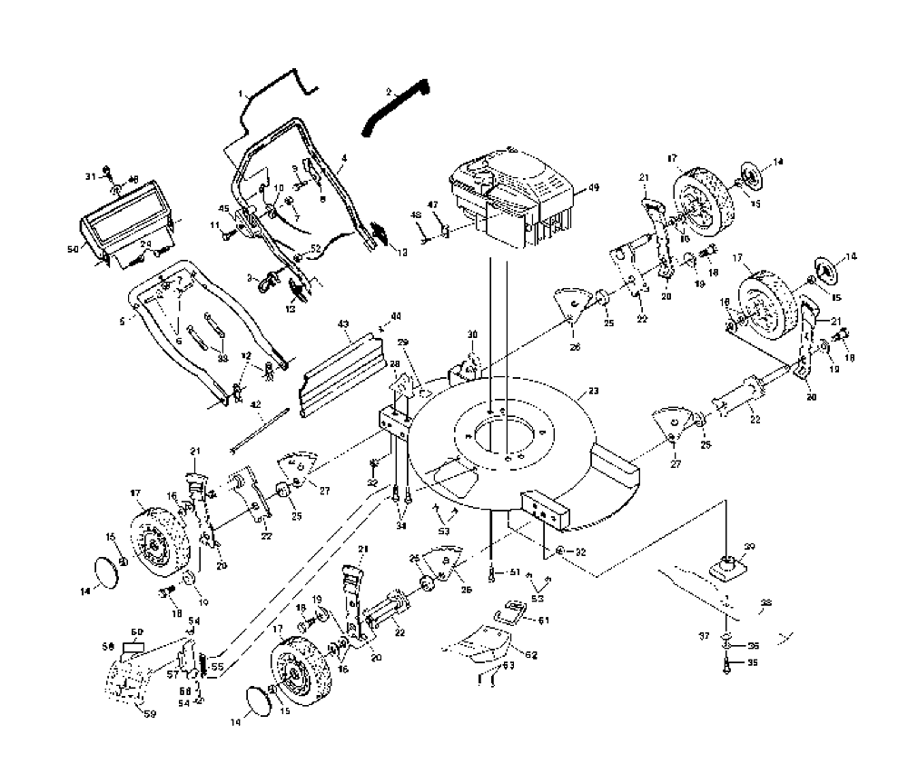 Husqvarna 51 Parts Diagram - General Wiring Diagram 13A