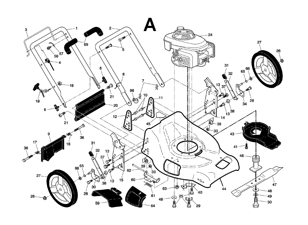 Buy Husqvarna 5521CHV-(96143000106) Replacement Tool Parts | Husqvarna