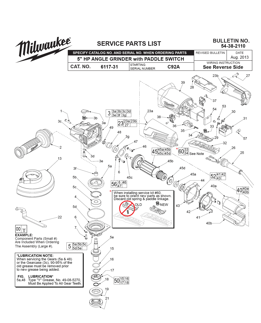 milwaukee grinder wiring diagram Wiring Diagram and Schematic Role