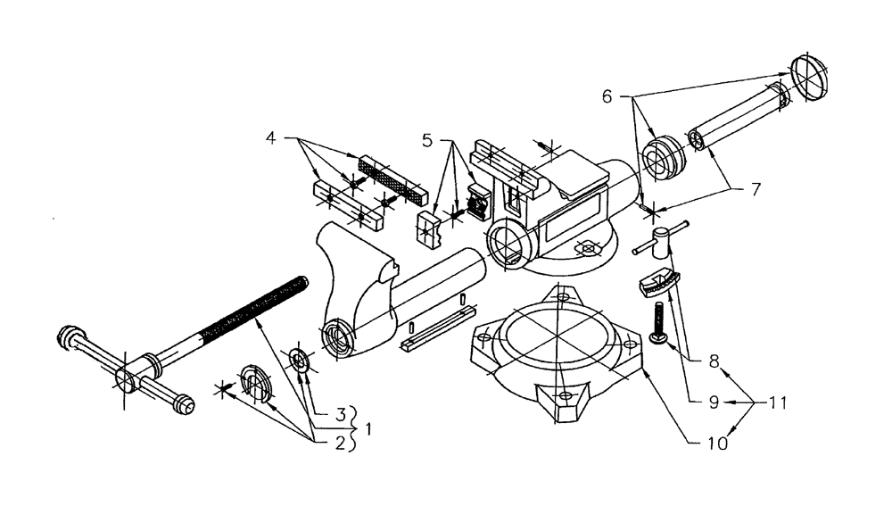 Wilton Vise Parts Diagram