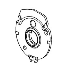 Black and Decker 176621-00 Gear Case Cover