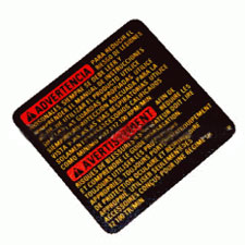 Black and Decker 626891-00 Warning Label