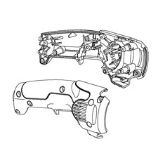 Black and Decker 647727-00SV Handle Assy