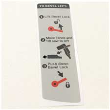 Bosch 1-609-B00-547 Sticker