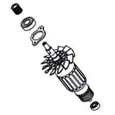 Bosch 1-609-B02-313 Armature