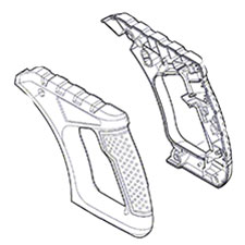 Bosch 1609B04090 Handle