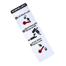 Bosch 1609B04393 Label