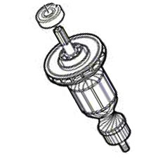 Bosch 1-614-011-107 Armature 110-120V
