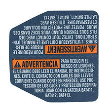 Bosch 1619P08648 Label