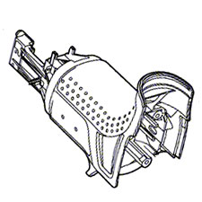 Bosch 2605108912 Motor Housing
