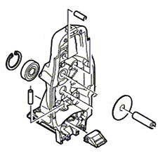 Bosch 2605806889 Gear Housing