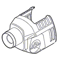 Bosch 2605806894 Gear Housing Assembly