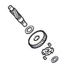 Bosch 2-606-308-928 Toothed Shaft