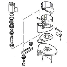 Bosch 2 610 008 114 Base