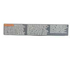 Bosch 2-610-015-082 Label