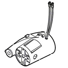 Bosch 2-610-994-504 Motor Housing Blue