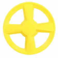 Briggs and Stratton 7103539YP Hubcap, 8"& 9" Wheel Spoked, P-391 St Yellow