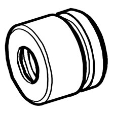 Chicago Pneumatic 2050481803 Seat, Valve Adjustable