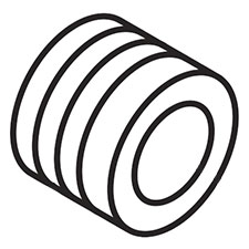 Chicago Pneumatic 2050500203 Screw Thread Insert