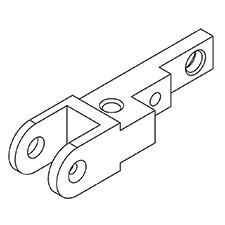 Chicago Pneumatic 2050500543 Bracket