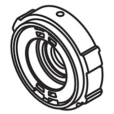 Chicago Pneumatic 2050521233 Front End Plate