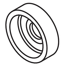 Chicago Pneumatic 2050526963 Front Bearing Plate