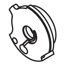 Chicago Pneumatic 2050527003 Rear End Plate