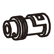 Chicago Pneumatic 8940200182 Reverse Axle