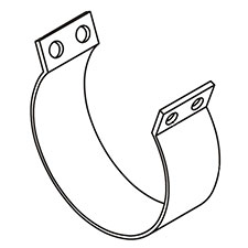 Chicago Pneumatic C116388 Band-support Handle