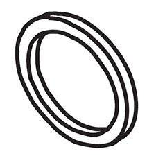 Chicago Pneumatic C136637 Seal-oil (CP9541)