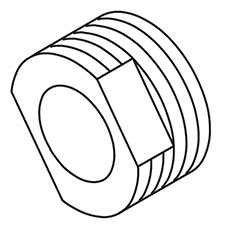 Chicago Pneumatic CA144896 Nut-clamp