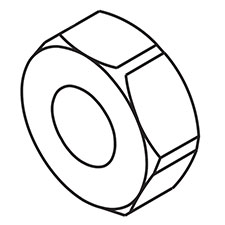 Chicago Pneumatic CA144932 Locknut