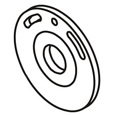 Chicago Pneumatic CA146096 Plate Rear-end