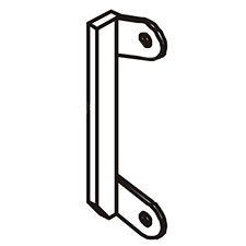 Chicago Pneumatic CA148667 Protector-motor Housing (front)