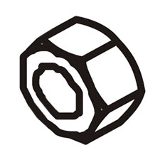 Chicago Pneumatic CA148672 Nut-nylon Insert