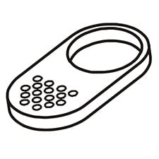 Chicago Pneumatic CA155522 Deflector