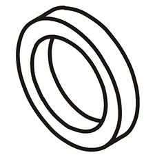 Chicago Pneumatic KF129046 Spacer