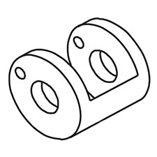 Chicago Pneumatic KF136450 Cage-clutch Dog